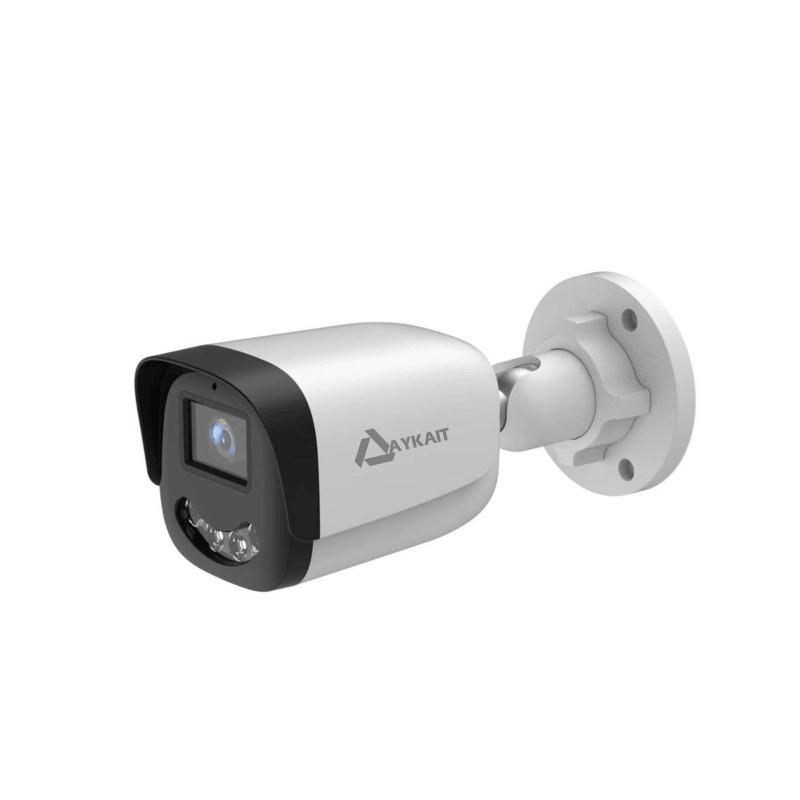 AYKAIT 2.4MP HD Bullet Security Camera 1080P with Night Vision & 30M IR Range | Outdoor CCTV Camera with Audio Support