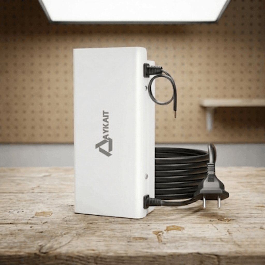 AYKAIT 12V DC 5A Metal Body CCTV Power Supply Adapter, Heavy Duty SMPS for 4 Channel Security Cameras (Compatible with CP Plus, Dahua), Long Distance Voltage Booster for Dome & Bullet CCTV Cameras