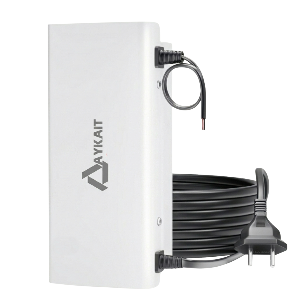 AYKAIT 12V DC 5A Metal Body CCTV Power Supply Adapter, Heavy Duty SMPS for 8 Channel Security Cameras (Compatible with CP Plus, Dahua), Long Distance Voltage Booster for Dome & Bullet CCTV Cameras
